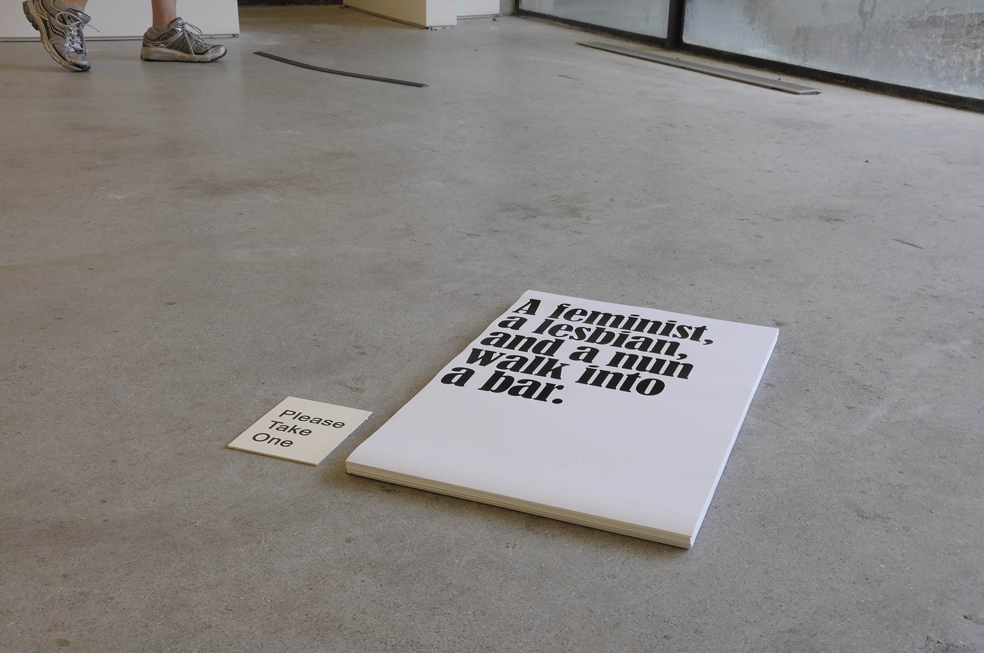 Unfinished Joke (Feminist)